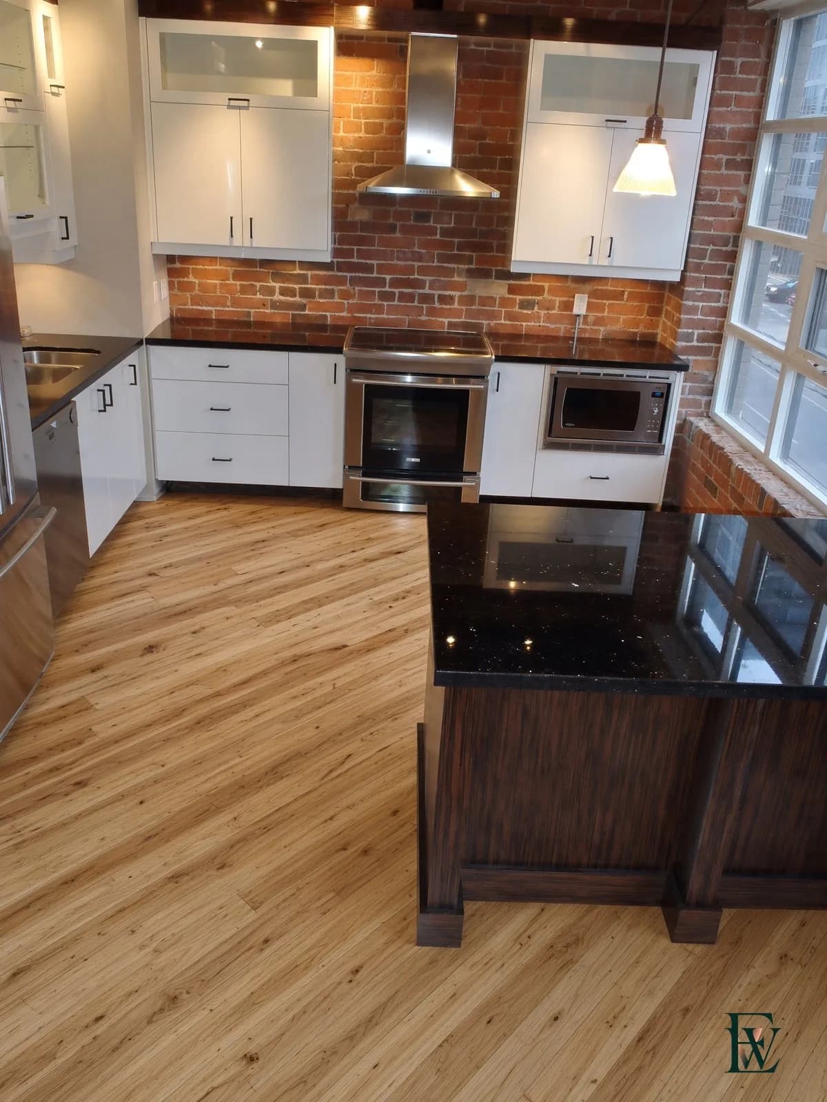 Character-grade strip · kitchen — The knot stays.